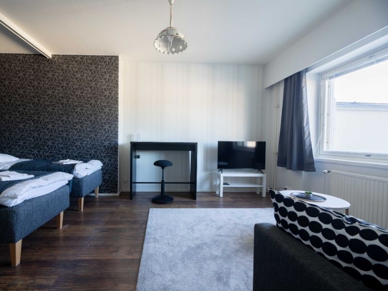 Möblierte Wohnung 44 m² – Pankkitalo, Varkaus